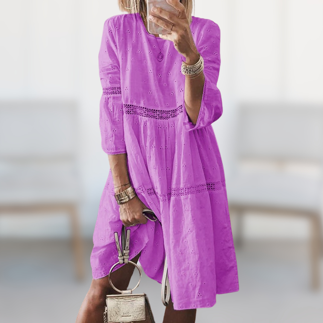 Mónica Exclusive Embroidered Dress Designer Edit