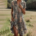 Celia Exclusive Vintage Floral Print Dress Evening Wear Edit