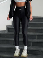 High Waist Tight Fit Yoga Fitness Pants
