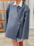 Casual Lapel Side Pocket Blazers