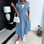 Penelope Exclusive Denim Dress for Women Boutique Collection