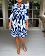 Ilona Statement Casual Dress Elevated Occasion Wear