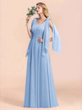 Ribbon Waist Parties Bridesmaid Grace Maxi Dresses