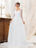 Lace Wedding Dress Formal Dress Maxi Dresses