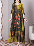 Take My Heart Round Neck A-line Dress