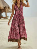 Simple Solid Color Patchwork Dress