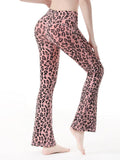 Leopard Print Yoga Slim Fit Hip Body Pants