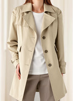 Straight Mid-length Trench Coats