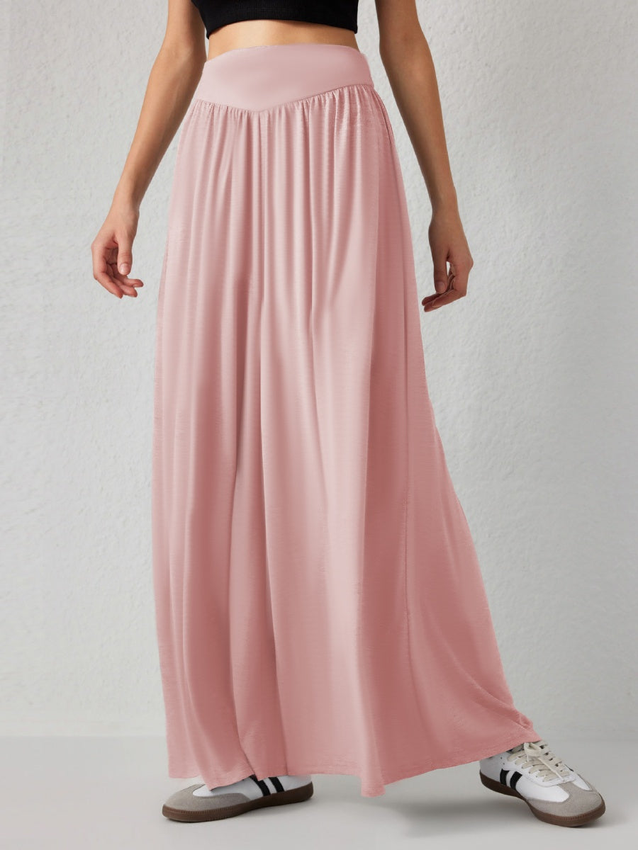 Loose-fit Culottes Pants Wide-leg Pants Drape Skirts