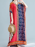 Dark Cold Kaftan Dress