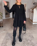 Yael Minimalist Dress Elevated Occasion Wear