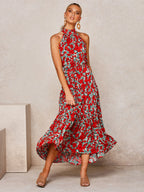 Polka Dot Floral Dress