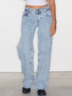 Casual Wash Boyfriend Jeans
