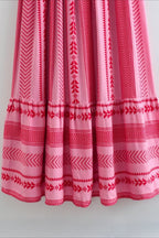 Crochet Knit Spaghetti Strap Boho Dress
