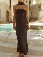 Tube Mermaid Maxi Dress