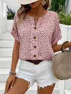 | Women's Floral Summer Print Blouse