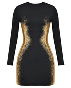 Brooke Elevated Printed Fashionable Mini Dress Evening Wear Edit