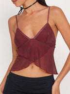 Bohemian Folk Style Cami Top