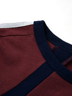 Patchwork Stripe Logo Short Sleeve Tee