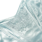 Strapless Corset Set with Crystal Detailing