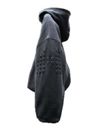 Trendy Casual Multicolored Printed Hoodie