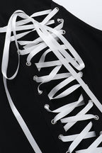 Black Bubble Gothic Dress