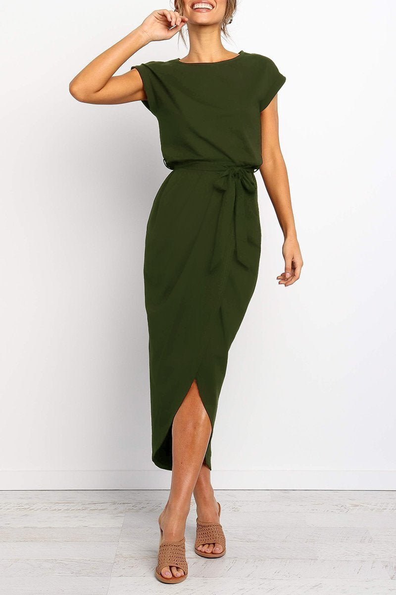 Carina Exclusive Casual Ankle Dress Premium Wardrobe Essential