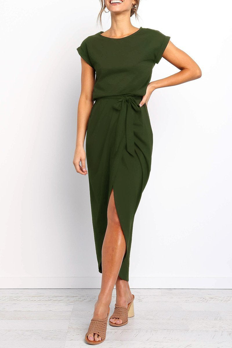 Carina Exclusive Casual Ankle Dress Premium Wardrobe Essential
