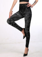 High Waisted Leggings Stretchy Jeans Like Women Bottom