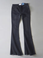 Jeans For Women Fashion Bell Bottoms Zipper Fly Button Fly Blue Denim Pants