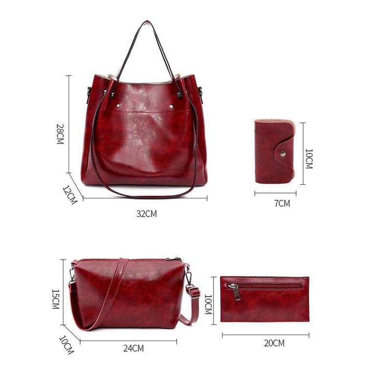 Vera | Leather Bag Set