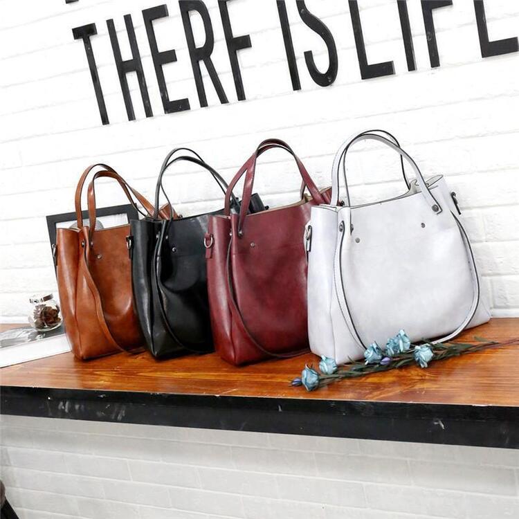 Vera | Leather Bag Set