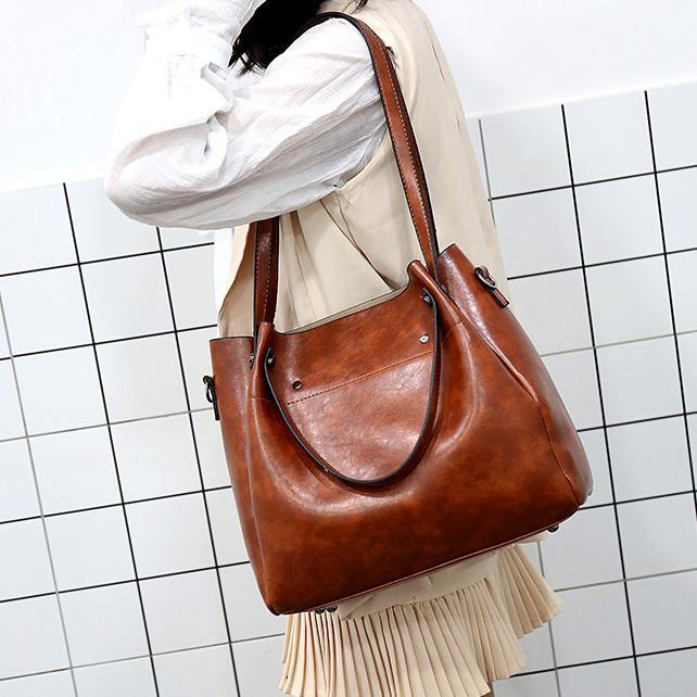 Vera | Leather Bag Set