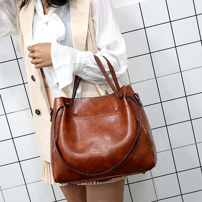 Vera | Leather Bag Set