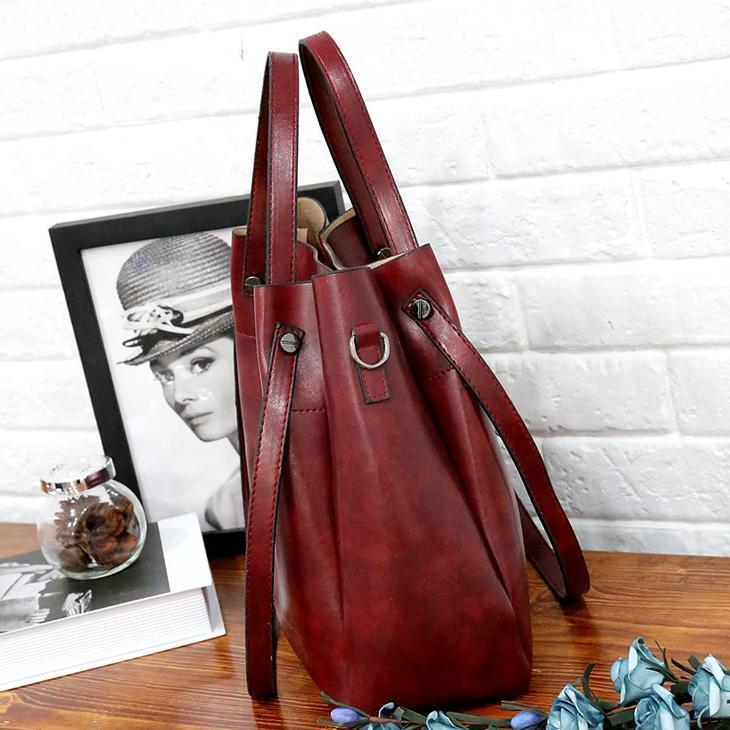 Vera | Leather Bag Set