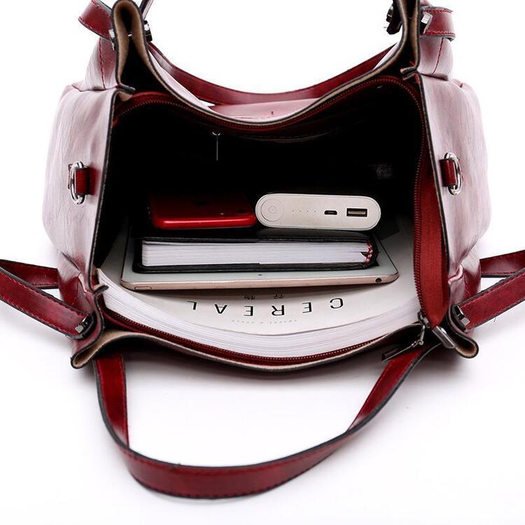 Vera | Leather Bag Set