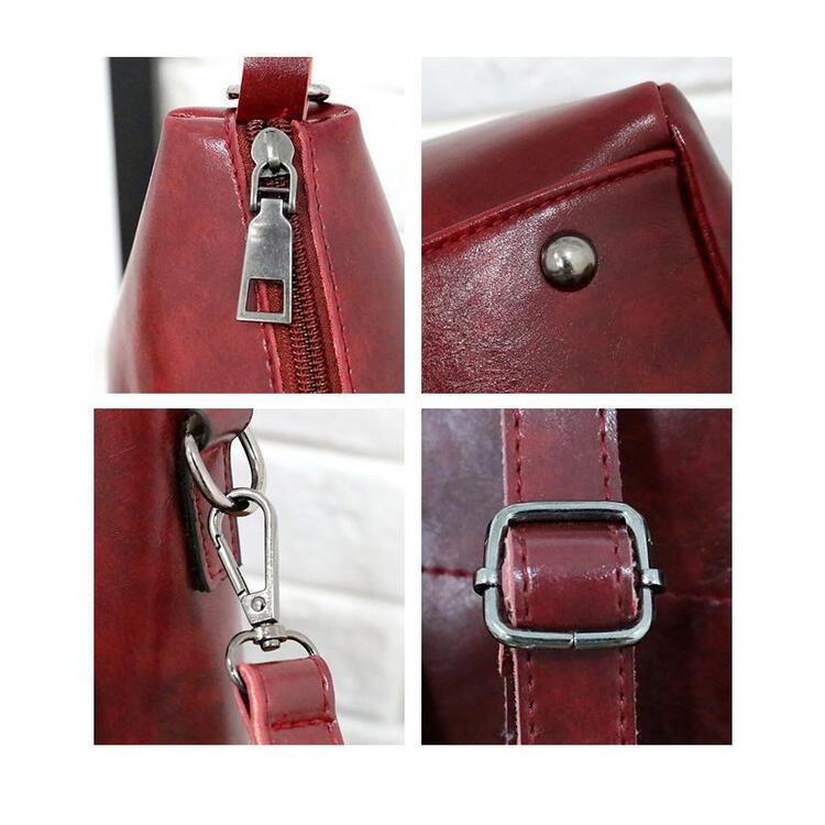 Vera | Leather Bag Set