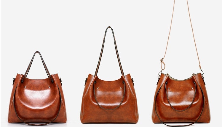 Vera | Leather Bag Set