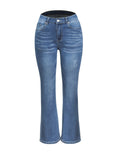 DressBetty - Fashion High Stretch Slim Denim Trousers Street Casual Boot Cut Pants S-2XL Drop Shipping