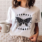 DressBetty - Ladies Mushroon Frog Tshirt Fashion Cartoon Animal Lady Print Tee