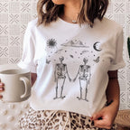 DressBetty - Ladies Mushroon Frog Tshirt Fashion Cartoon Animal Lady Print Tee