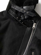 Suede Jacket Faux Shearling Winter Coat 2026 Outerwear For Women