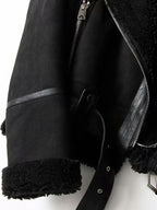 Suede Jacket Faux Shearling Winter Coat 2026 Outerwear For Women