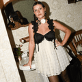 Astrid Voluminous Organza Mini Dress