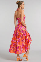 Dari Floral Backless Maxi Dress