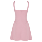 Balancing Satin Mini Dress