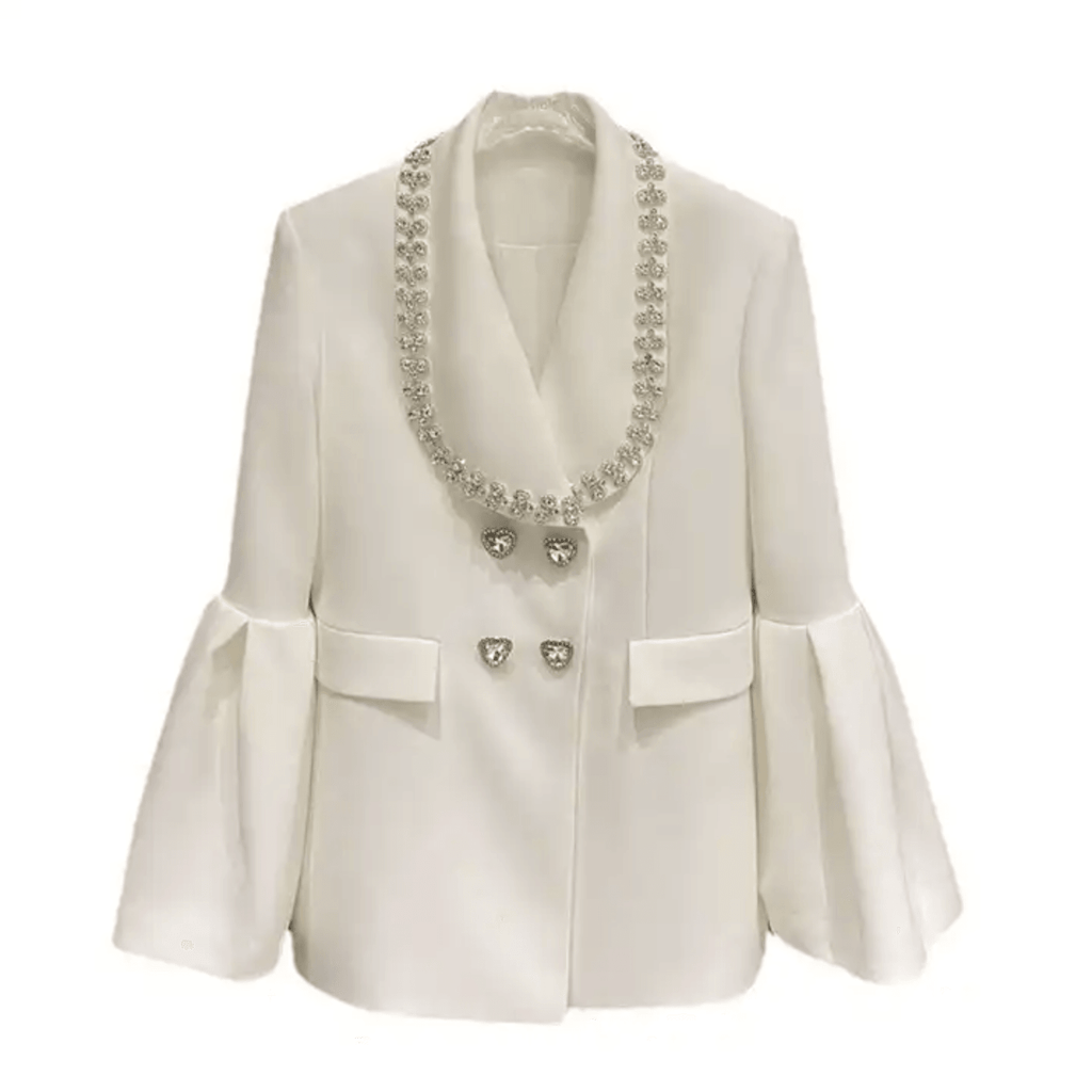 Full World Diamond Collar Dress