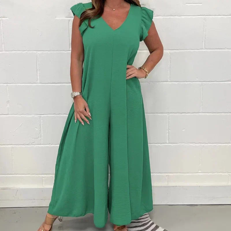 Leila Elevated Jumpsuit Dress Premium Wardrobe Essential