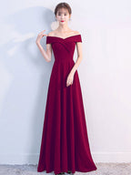 Off Shoulder Dresses Elegant Birthday Party Prom Cocktail Maxi Dress