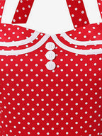 Retro Glamour Dress 1950s Aquatic Plaid Backless Buttons Sleeveless Sweetheart Neck Medium Rockabilly Dress